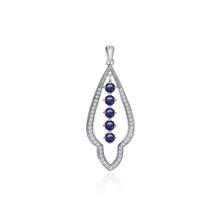 Купить подвески из серебра с наносапфиром