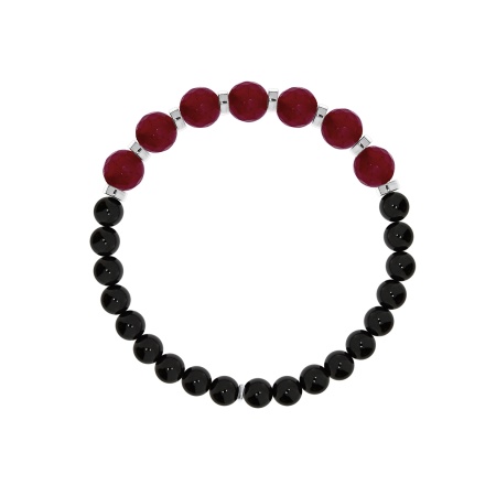 Купить браслет из серебра с агатами