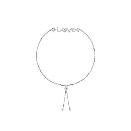 Купить браслет из серебра с фианитами