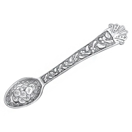 Ложка-загребушка из серебра