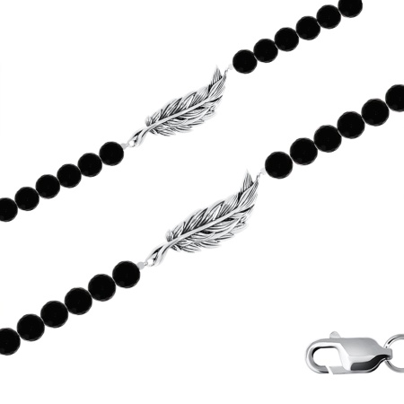 Купить браслет из серебра с агатами