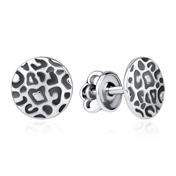 Пусеты из серебра без вставок в ювелирном интернет-магазине Пусеты из серебра без вставок в ювелирном интернет-магазине