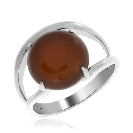 Купить кольцо из серебра с агатом в интернет-магазине KRASNOE