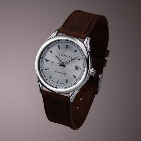 Часы из серебра без вставок