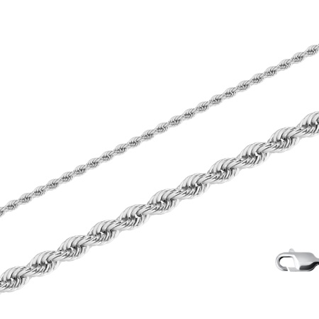 Купить браслет из серебра без вставок