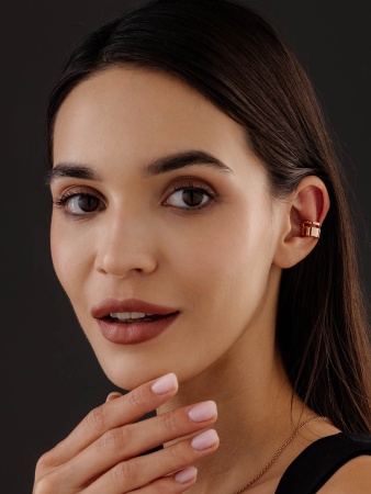 Серьги из серебра без вставок