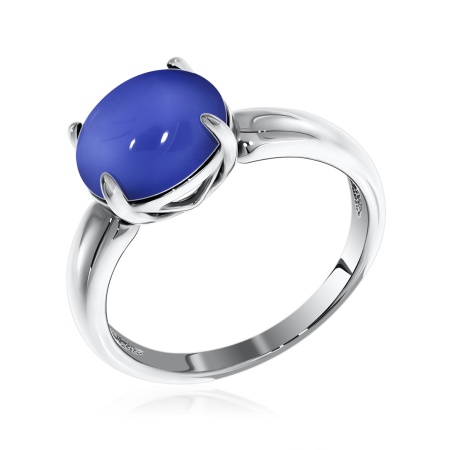 Купить кольцо из серебра с халцедоном в интернет-магазине KRASNOE