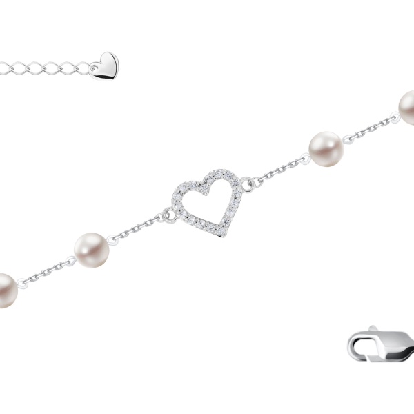 Купить браслет из серебра с фианитом Купить браслет из серебра с фианитом