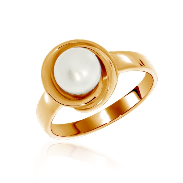 Купить кольцо из серебра с жемчугом в интернет-магазине KRASNOE Купить кольцо из серебра с жемчугом в интернет-магазине KRASNOE