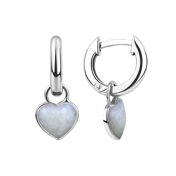 Серьги из серебра с эмалью 2367405417-10 от KRASNOE, металл Серебро, вставка 