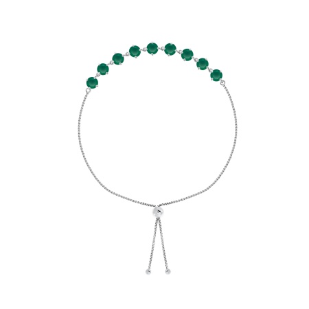 Купить браслет из серебра с агатами