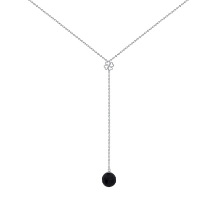 Колье из серебра с авантюрином 8340363236-3-45