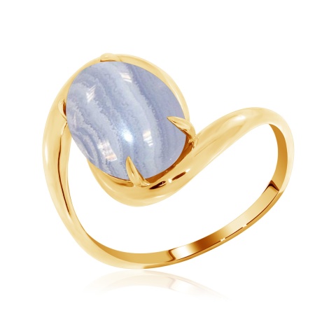 Купить кольцо из серебра с агатом в интернет-магазине KRASNOE