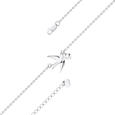 Купить браслет из серебра без вставок