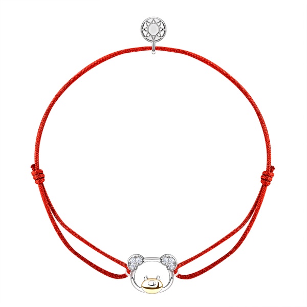 Купить браслет из серебра с фианитами