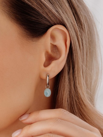 Серьги из серебра 