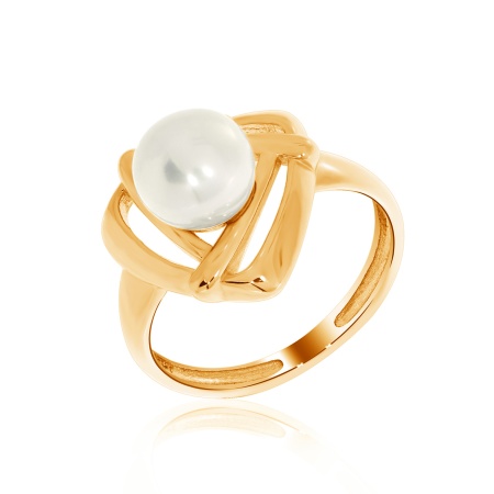 Купить кольцо из серебра с жемчугами в интернет-магазине KRASNOE