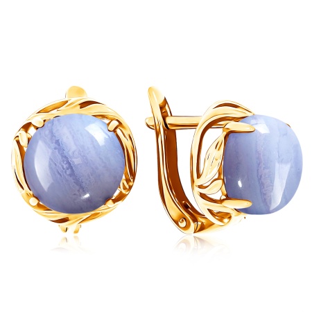 Серьги из серебра с агатами со скидкой