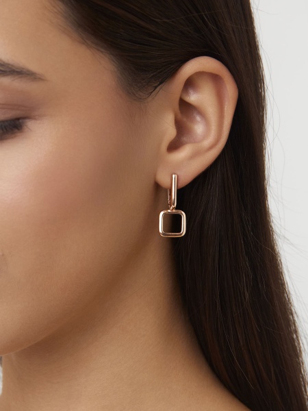 Серьги из серебра без вставок в ювелирном интернет-магазине