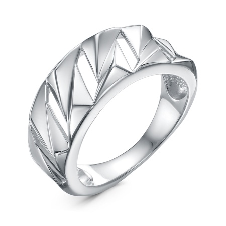 Купить кольцо из серебра без вставок в интернет-магазине KRASNOE