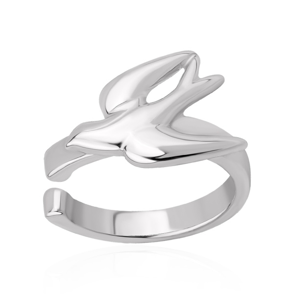 Серьги из серебра без вставок