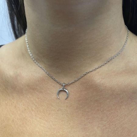 Купить подвеска из серебра без вставок