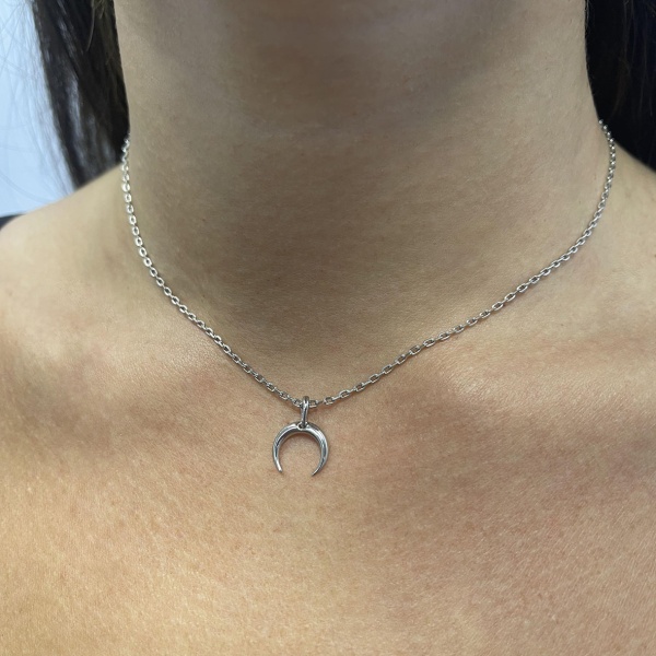 Купить подвеска из серебра без вставок