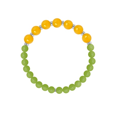 Купить браслет из серебра с агатами