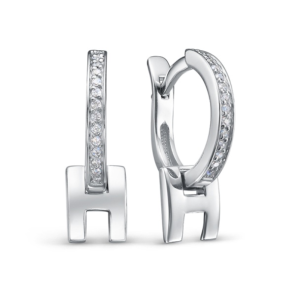 Серьги из серебра