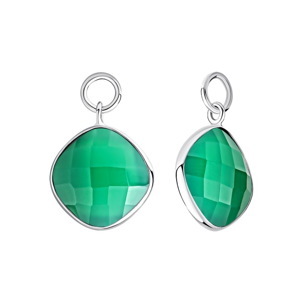 Купить подвеска из серебра с агатами