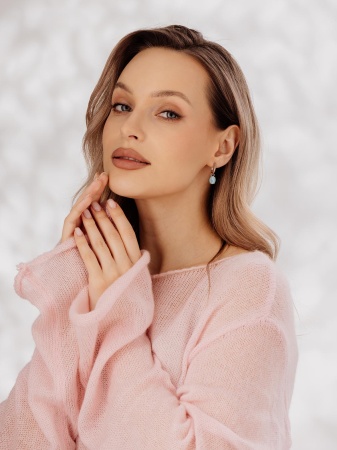 Серьги из серебра 