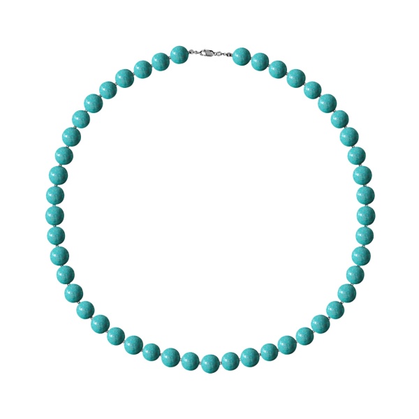 Колье из серебра с агатами 8340656118-50-77