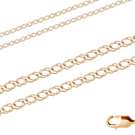 Цепь из серебра без вставок