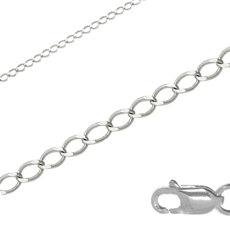 Купить браслет из серебра без вставок