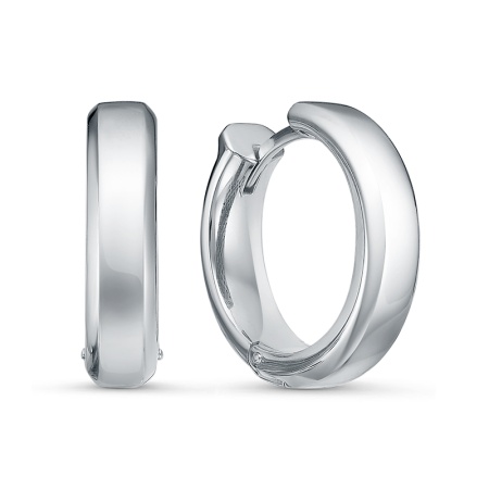 Серьги из серебра без вставок дс2201506р от KRASNOE, металл Серебро, вставка Без вставок