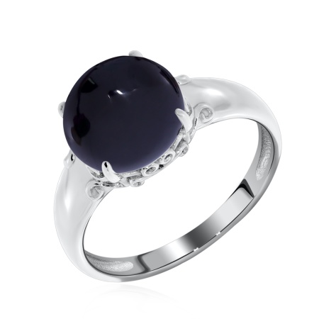 Купить кольцо из серебра с агатом в интернет-магазине KRASNOE Купить кольцо из серебра с агатом в интернет-магазине KRASNOE