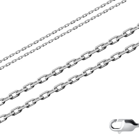 Цепь из серебра без вставок