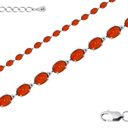 Купить браслет из серебра с фианитами