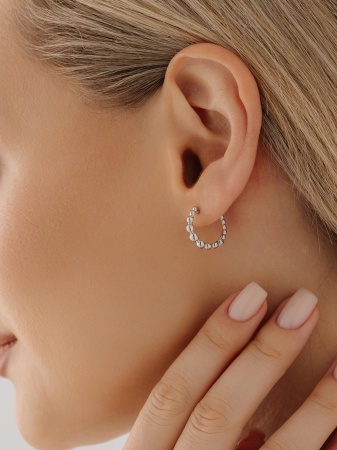 Серьги из серебра