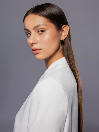 Купить кольцо из серебра с агатом в интернет-магазине KRASNOE