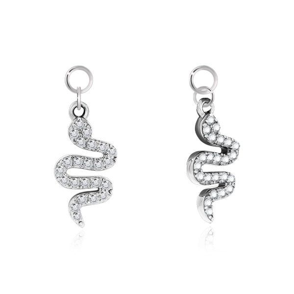 Купить подвеска из серебра с фианитами