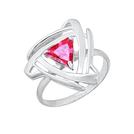 Купить кольцо из серебра с корундом в интернет-магазине KRASNOE