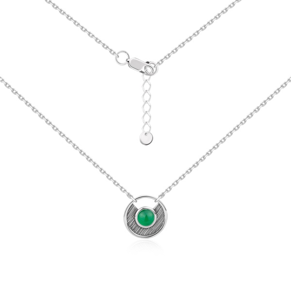 Подвески из серебра с агатом 8340396531-9-45-60