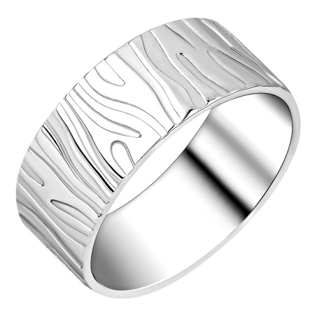 Купить кольцо из серебра без вставок в интернет-магазине KRASNOE