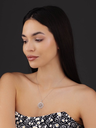 Купить подвеска из серебра без вставок