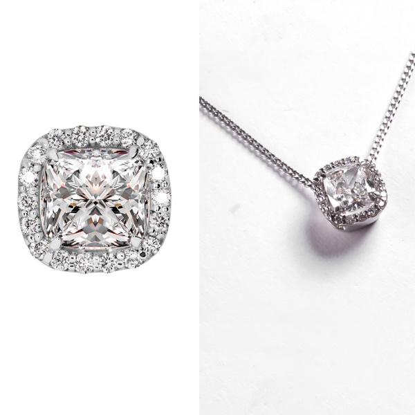 Подвеска из золота с бриллиантами