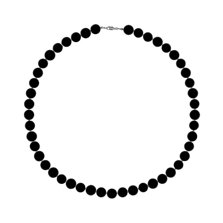 Колье из серебра с агатами со скидкой