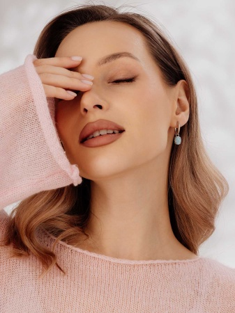 Серьги из серебра 