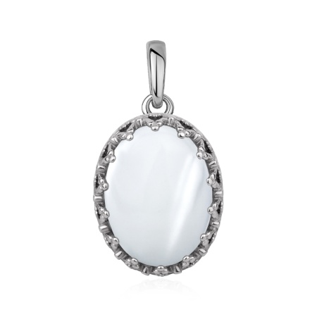 Купить подвески из серебра с перлмутром