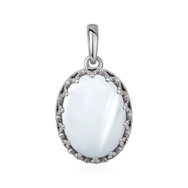 Купить подвески из серебра с перлмутром